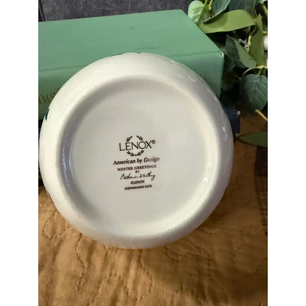 Lenox Winter Greetings Holiday Bowl